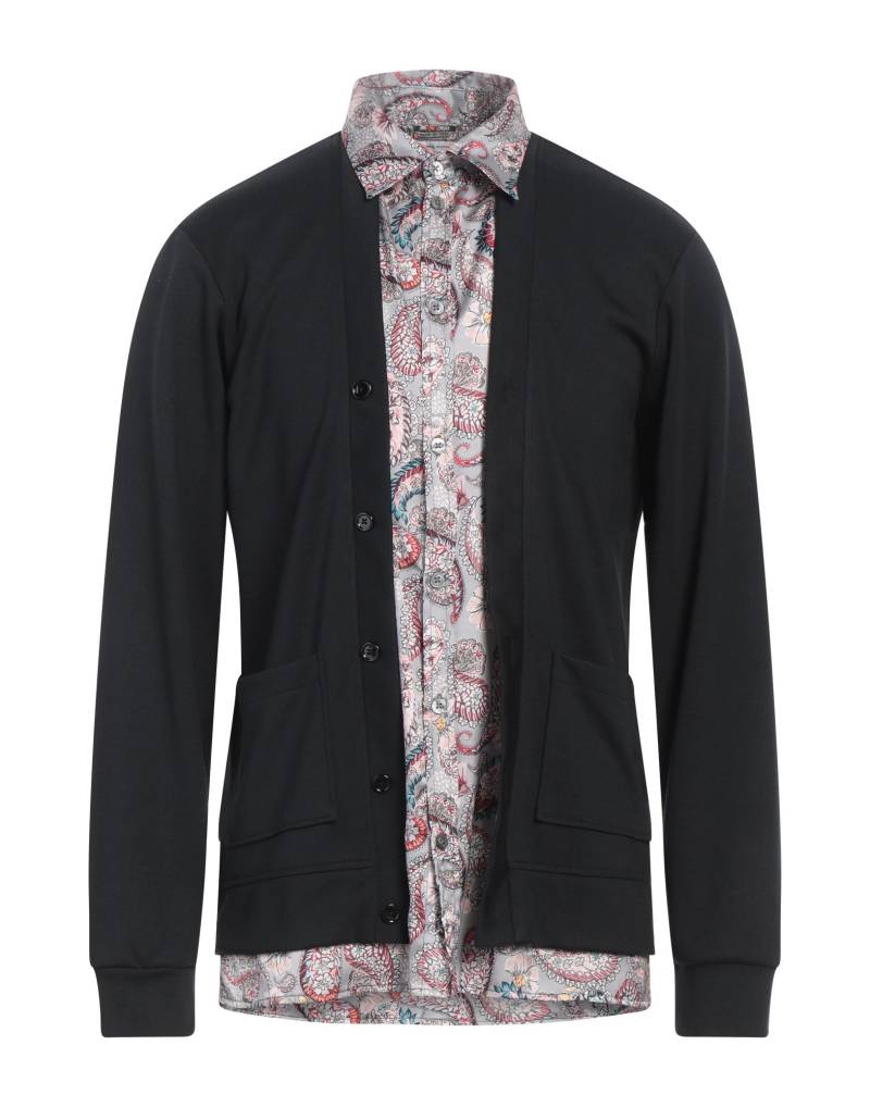 GREY DANIELE ALESSANDRINI Strickjacke Herren Schwarz von GREY DANIELE ALESSANDRINI
