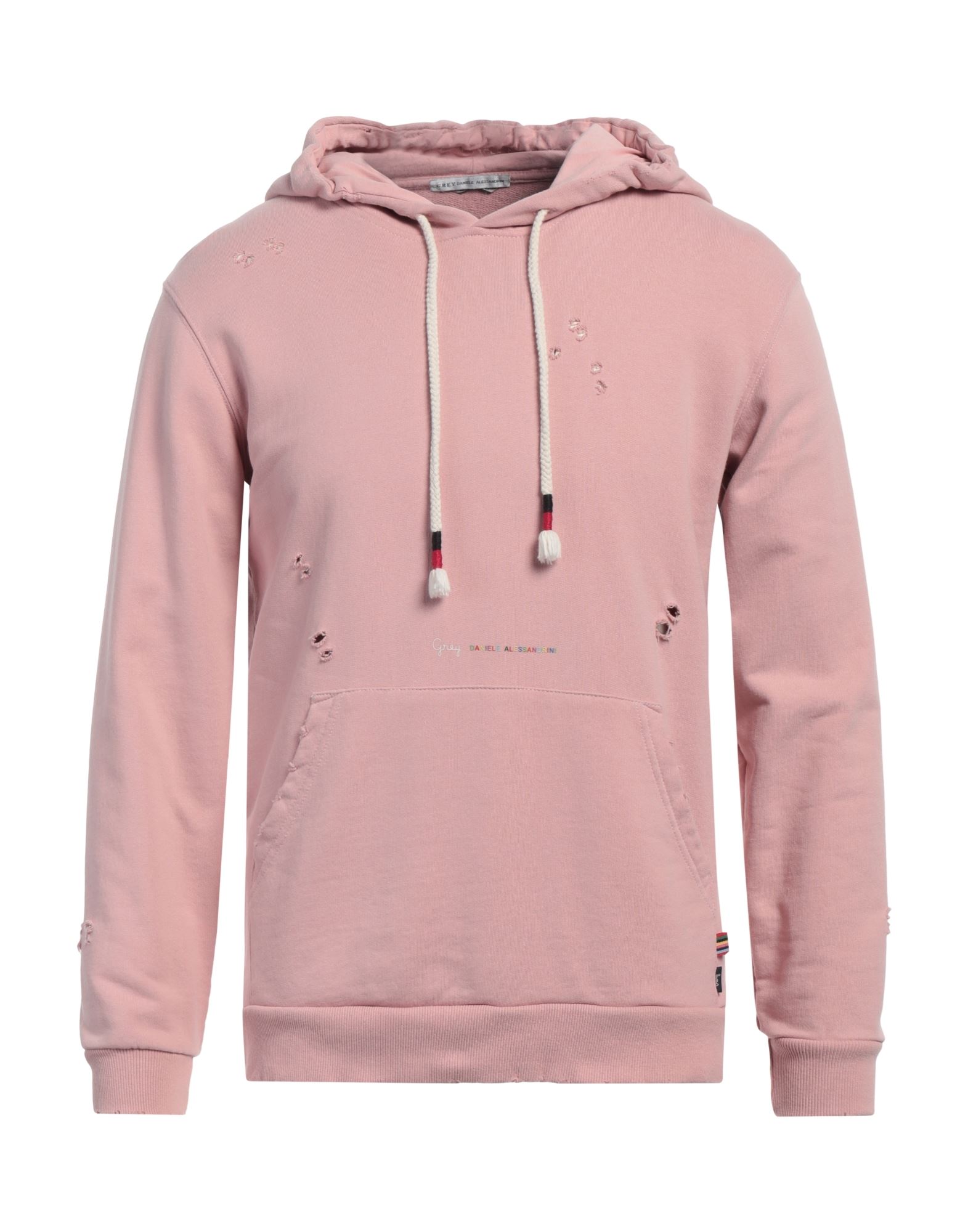 GREY DANIELE ALESSANDRINI Sweatshirt Herren Rosa von GREY DANIELE ALESSANDRINI