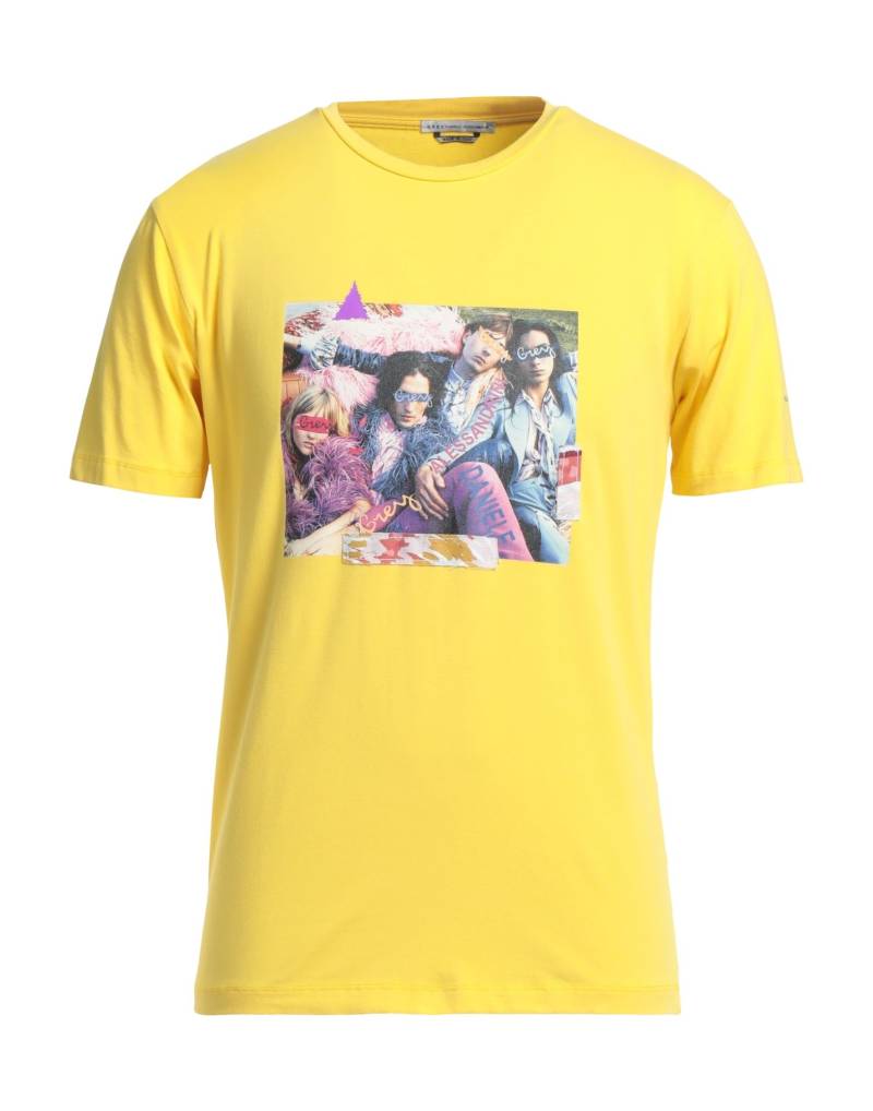 GREY DANIELE ALESSANDRINI T-shirts Herren Gelb von GREY DANIELE ALESSANDRINI
