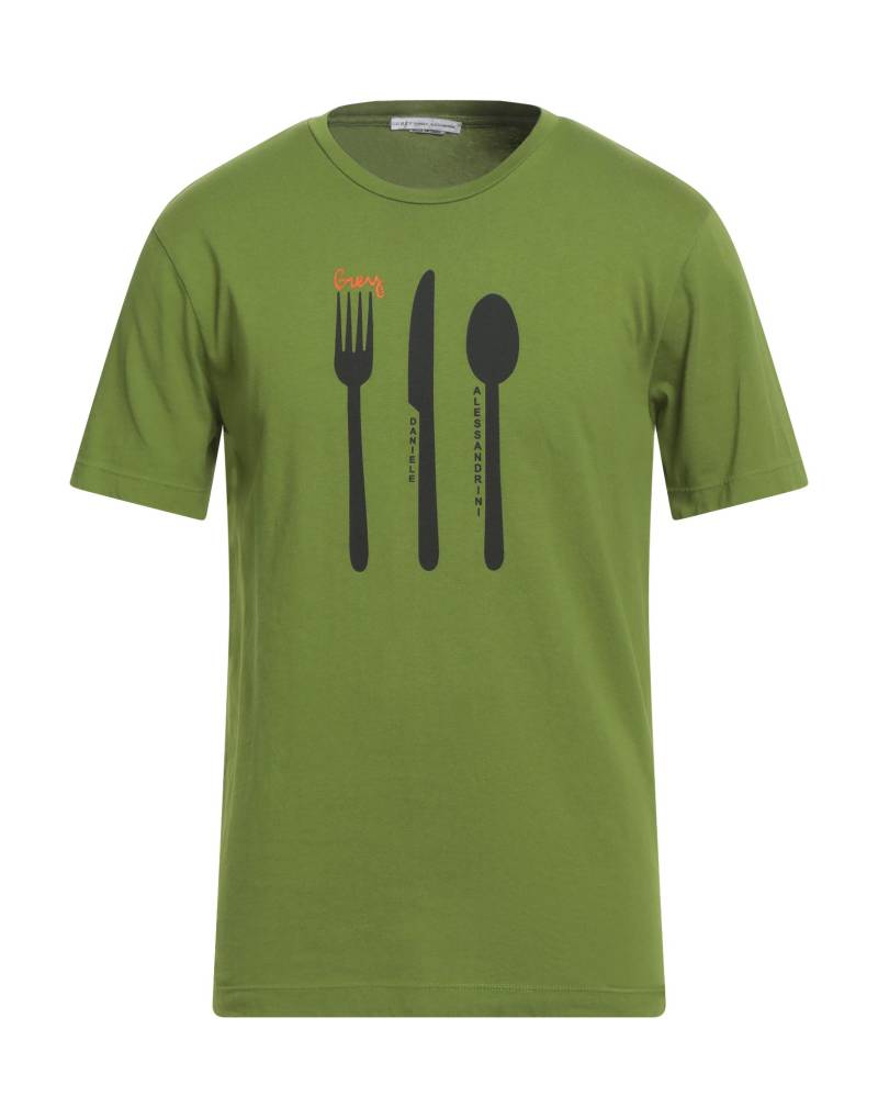 GREY DANIELE ALESSANDRINI T-shirts Herren Grün von GREY DANIELE ALESSANDRINI