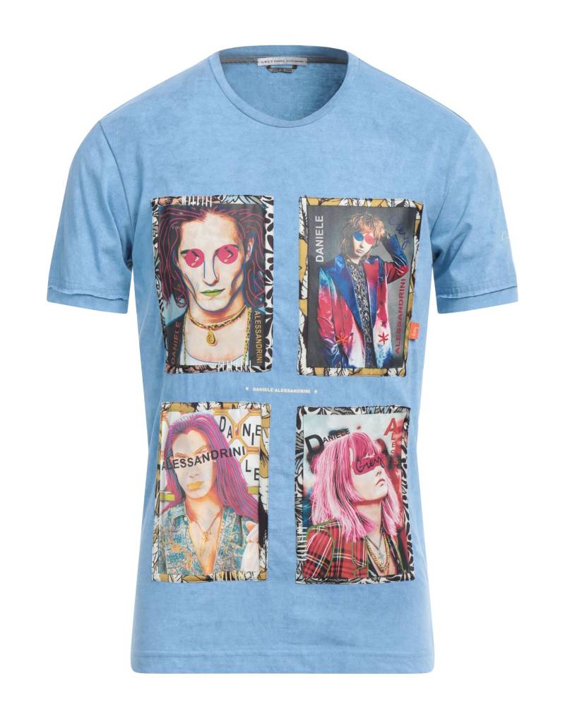 GREY DANIELE ALESSANDRINI T-shirts Herren Hellblau von GREY DANIELE ALESSANDRINI