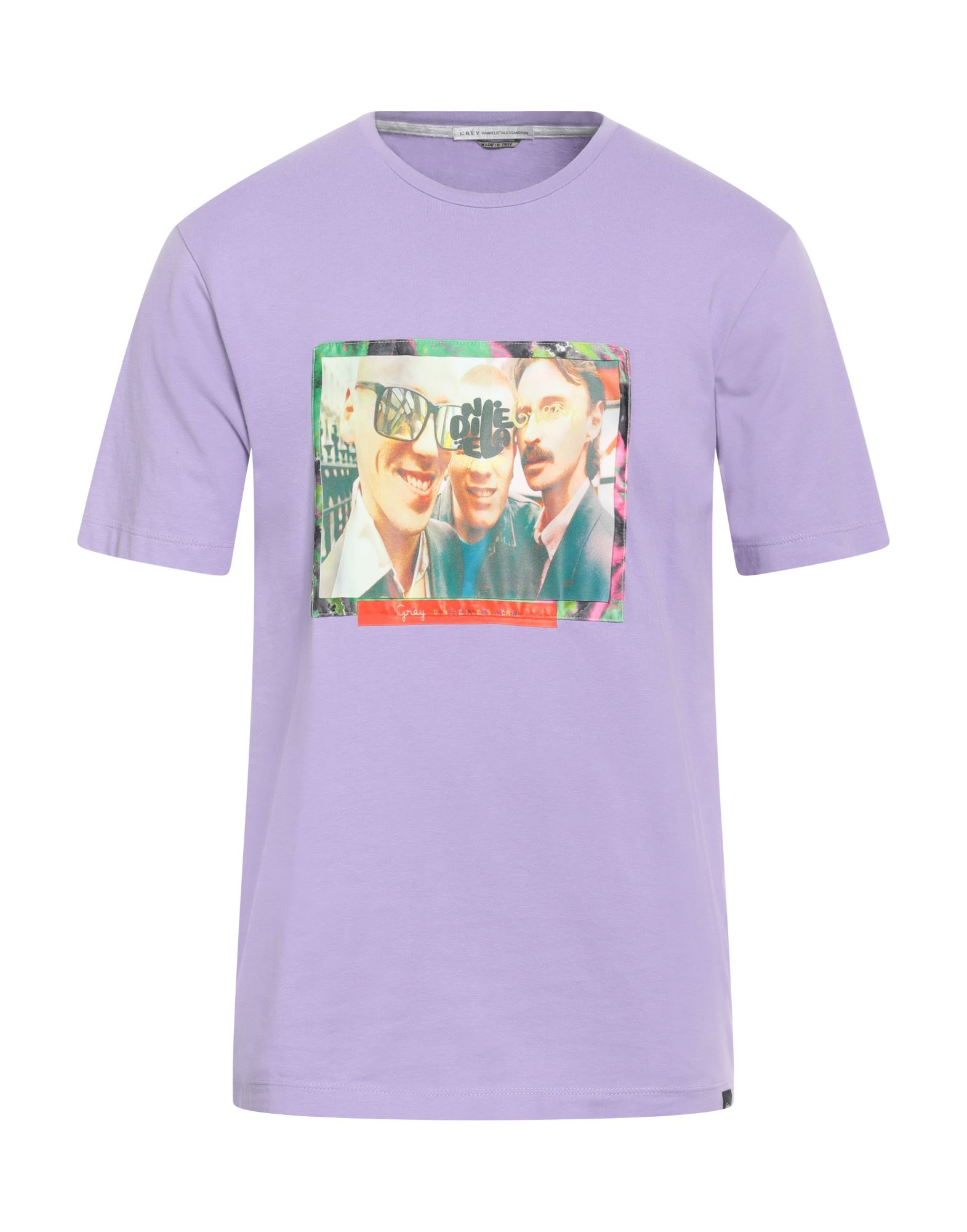 GREY DANIELE ALESSANDRINI T-shirts Herren Malve von GREY DANIELE ALESSANDRINI