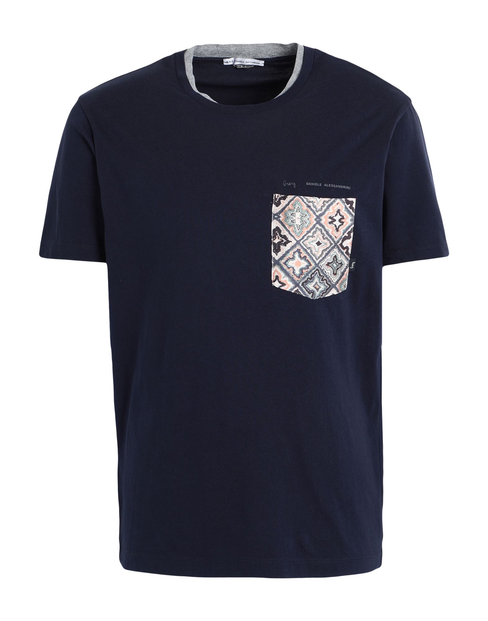 GREY DANIELE ALESSANDRINI T-shirts Herren Marineblau von GREY DANIELE ALESSANDRINI