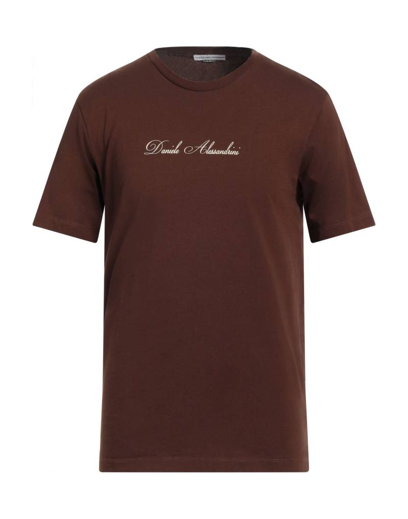 GREY DANIELE ALESSANDRINI T-shirts Herren Schokobraun von GREY DANIELE ALESSANDRINI