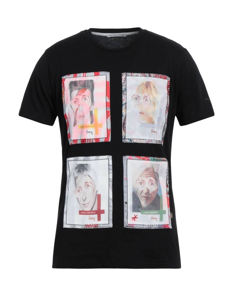 GREY DANIELE ALESSANDRINI T-shirts Herren Schwarz von GREY DANIELE ALESSANDRINI