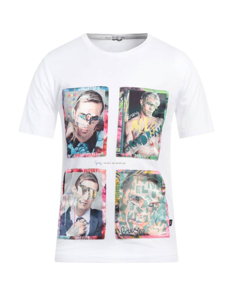 GREY DANIELE ALESSANDRINI T-shirts Herren Weiß von GREY DANIELE ALESSANDRINI