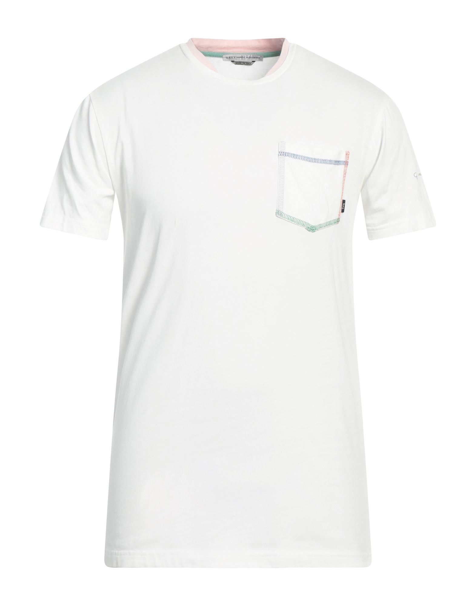 GREY DANIELE ALESSANDRINI T-shirts Herren Weiß von GREY DANIELE ALESSANDRINI