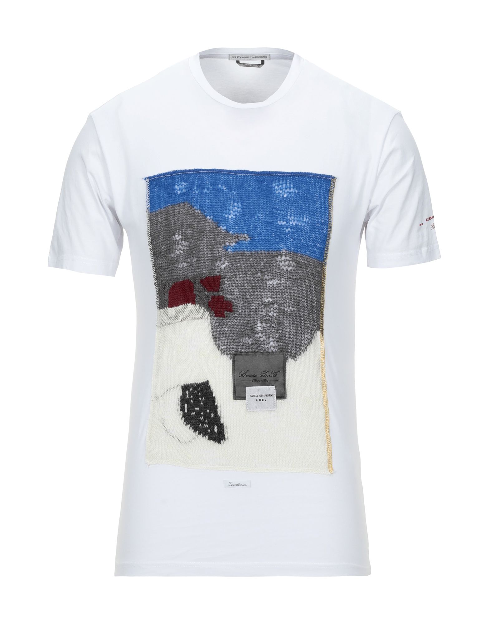 GREY DANIELE ALESSANDRINI T-shirts Herren Weiß von GREY DANIELE ALESSANDRINI