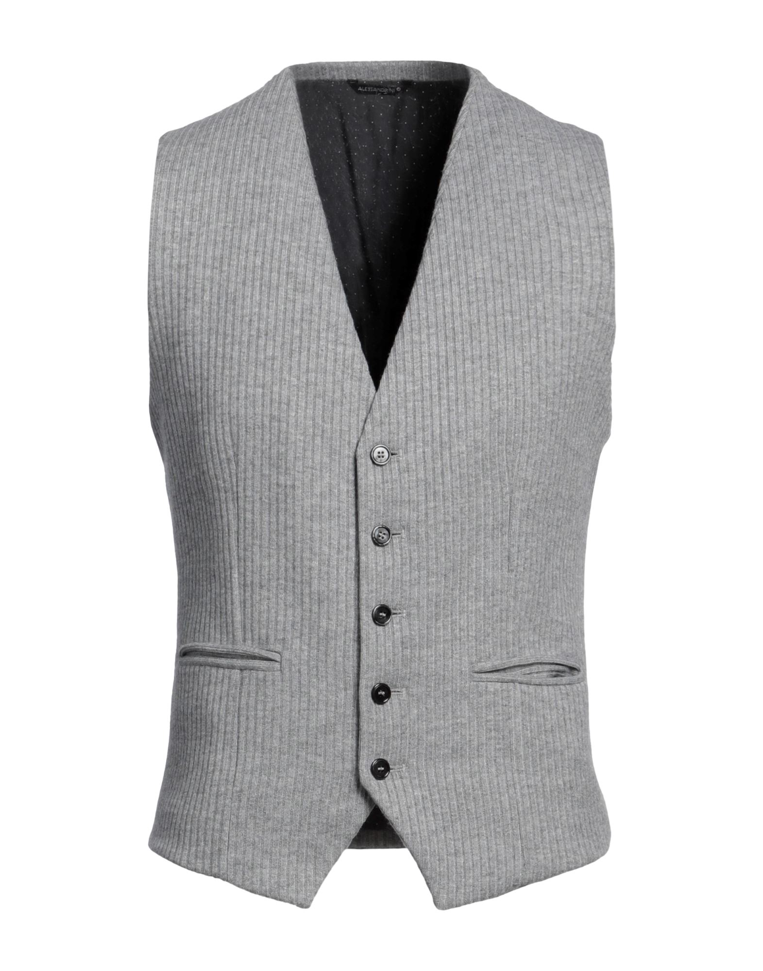 GREY DANIELE ALESSANDRINI Couture-weste Herren Grau von GREY DANIELE ALESSANDRINI