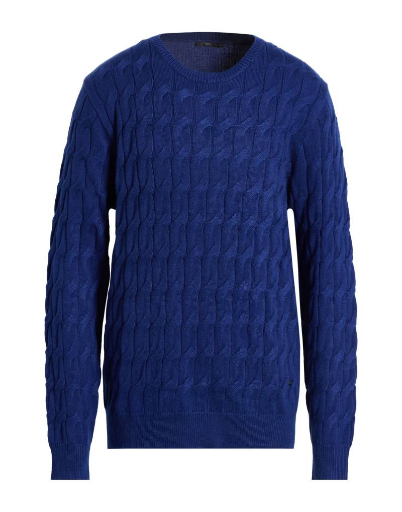 GRIFFAI Pullover Herren Blau von GRIFFAI