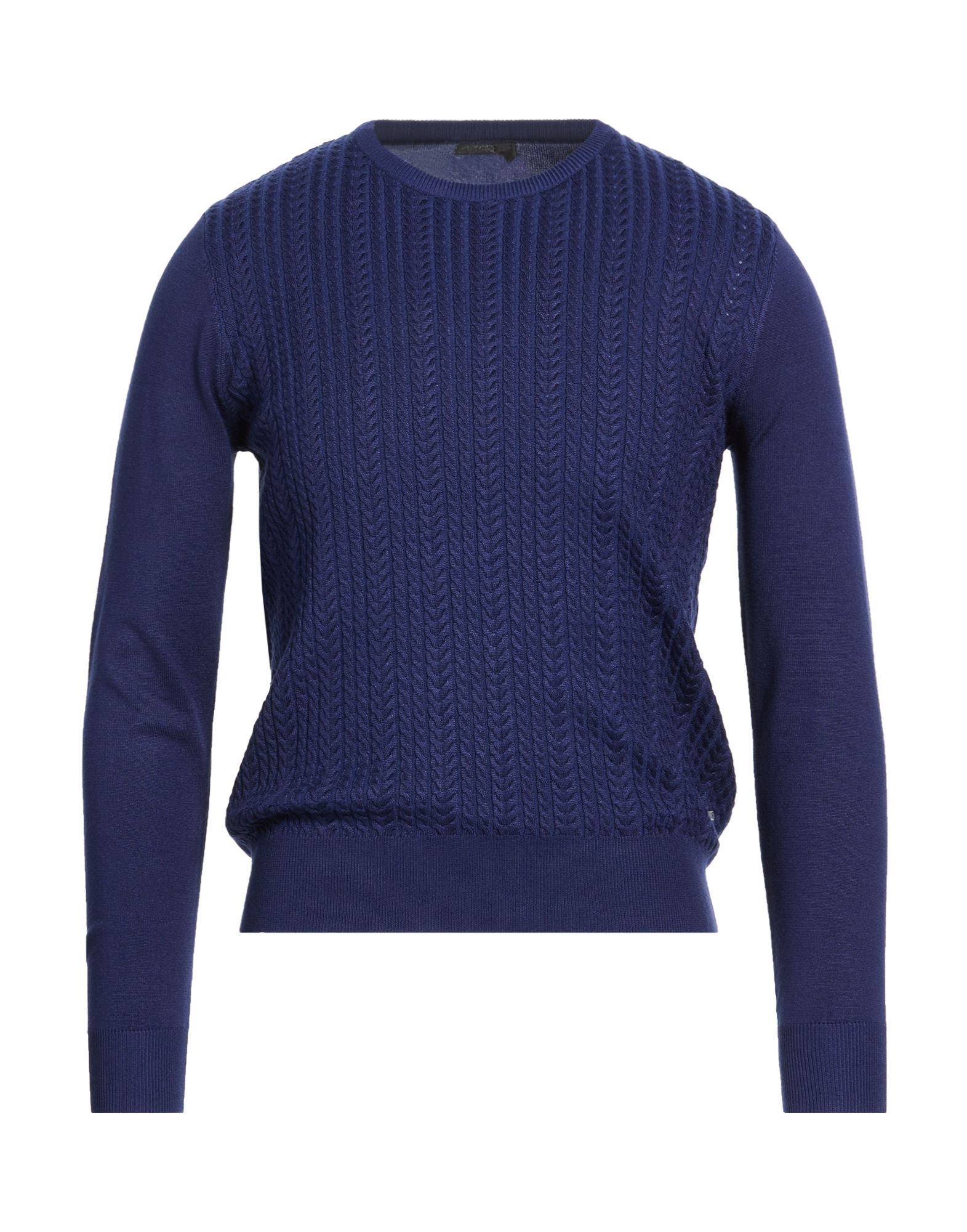 GRIFFAI Pullover Herren Marineblau von GRIFFAI