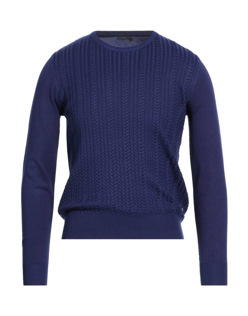 GRIFFAI Pullover Herren Marineblau von GRIFFAI