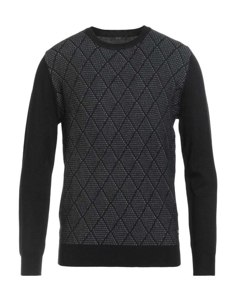 GRIFFAI Pullover Herren Schwarz von GRIFFAI