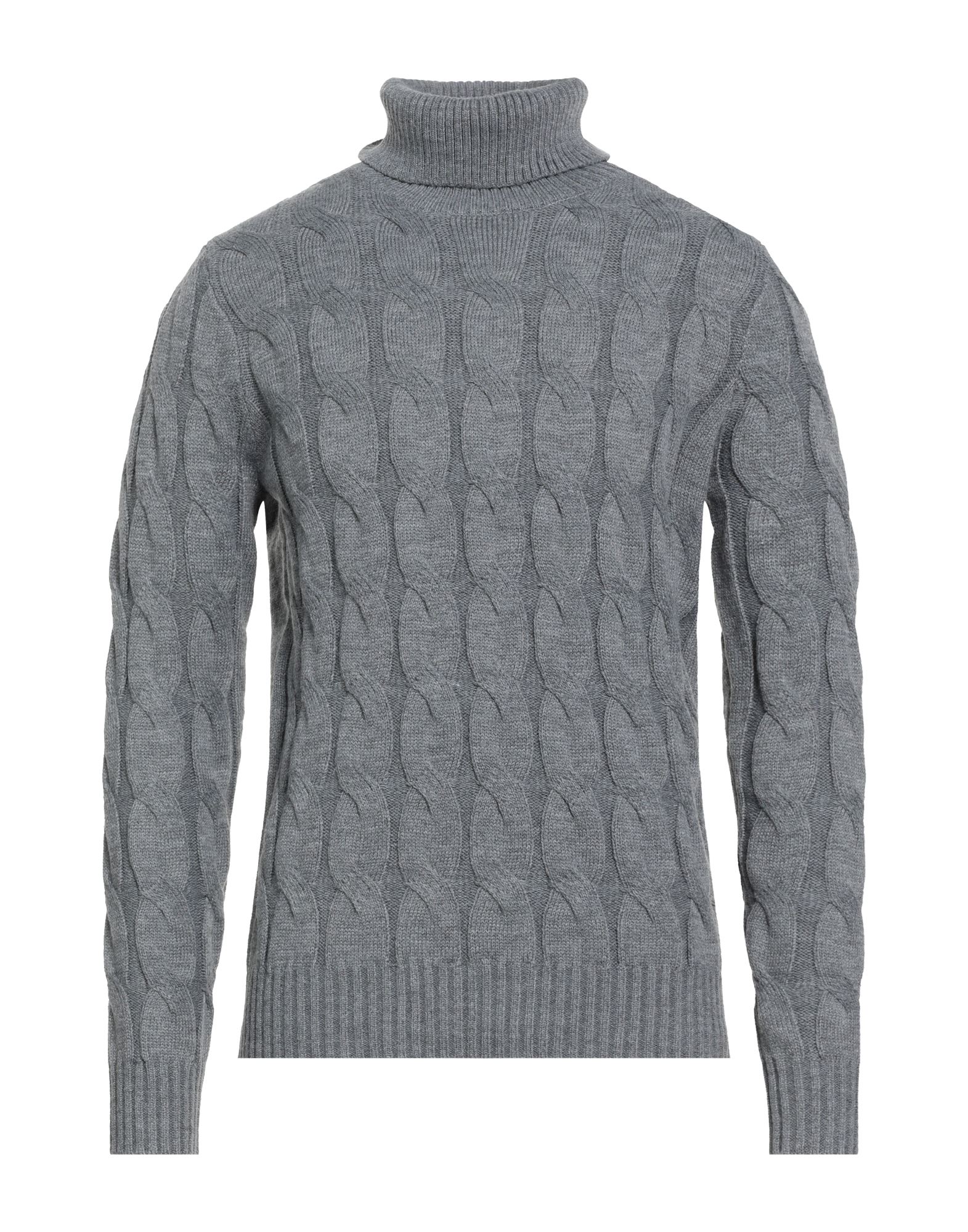 GRIFFAI Rollkragenpullover Herren Grau von GRIFFAI