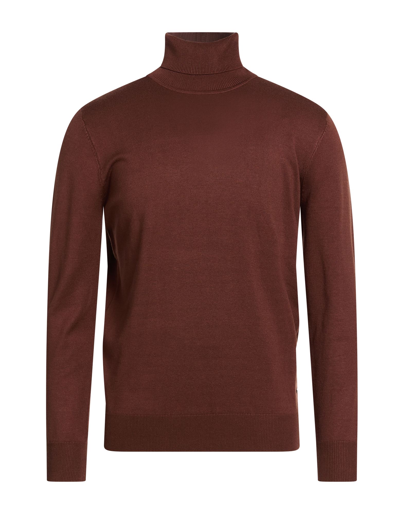 GRIFFAI Rollkragenpullover Herren Schokobraun von GRIFFAI