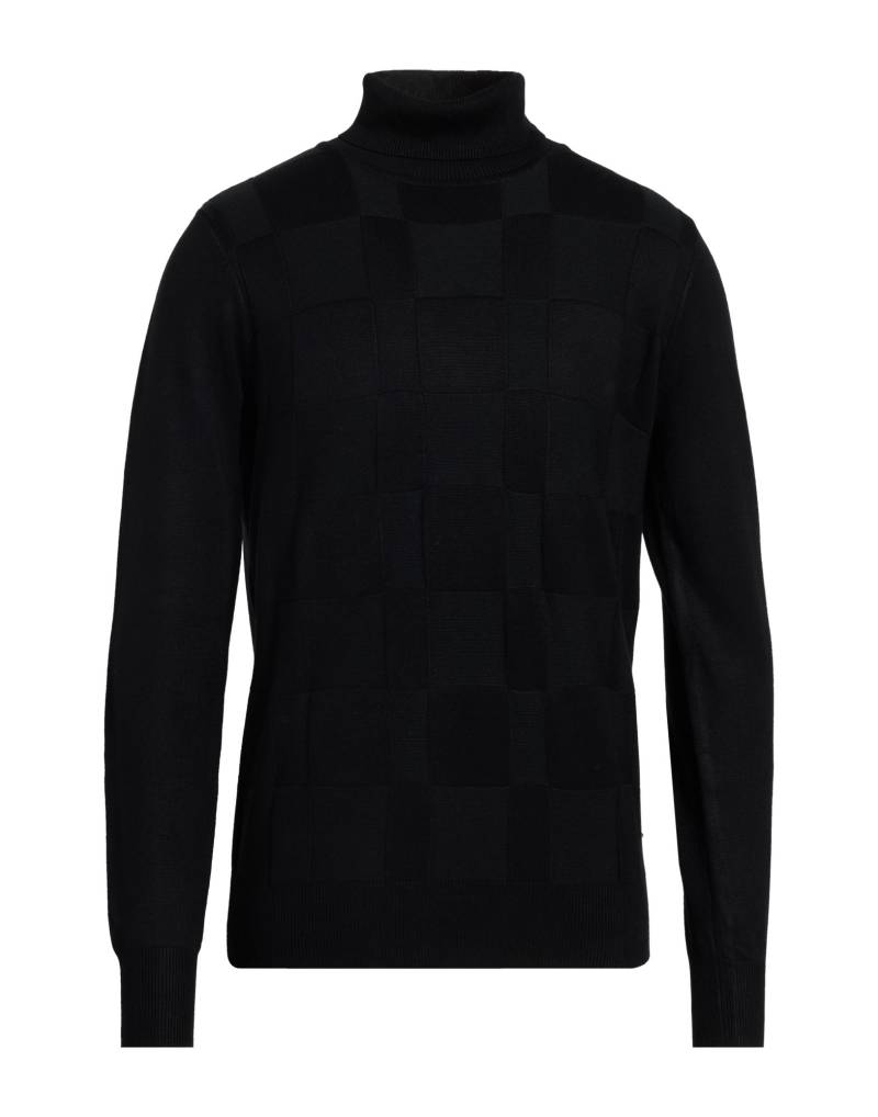 GRIFFAI Rollkragenpullover Herren Schwarz von GRIFFAI