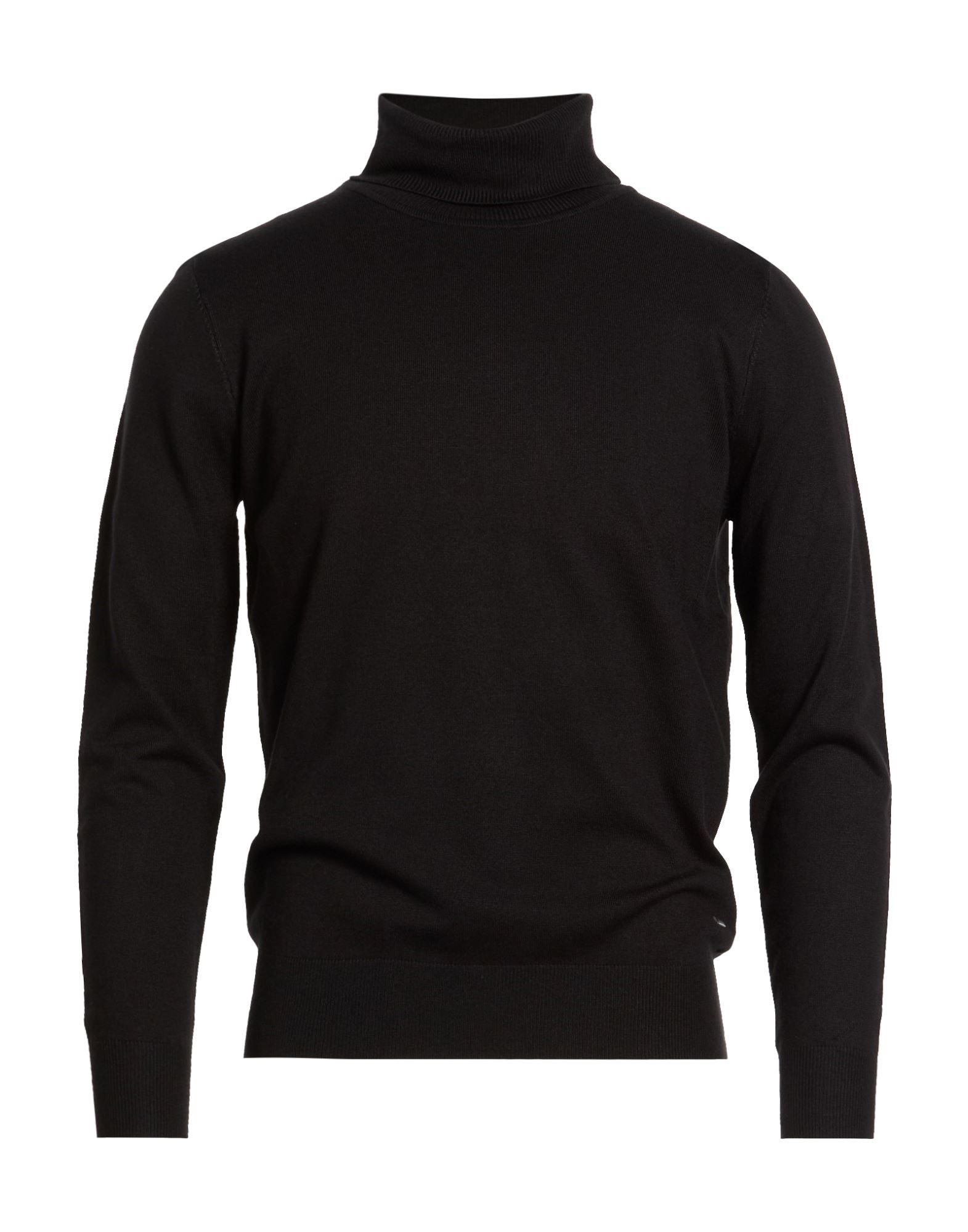 GRIFFAI Rollkragenpullover Herren Schwarz von GRIFFAI