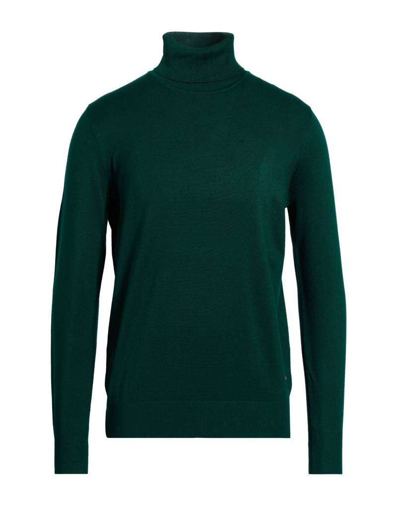GRIFFAI Rollkragenpullover Herren Smaragdgrün von GRIFFAI