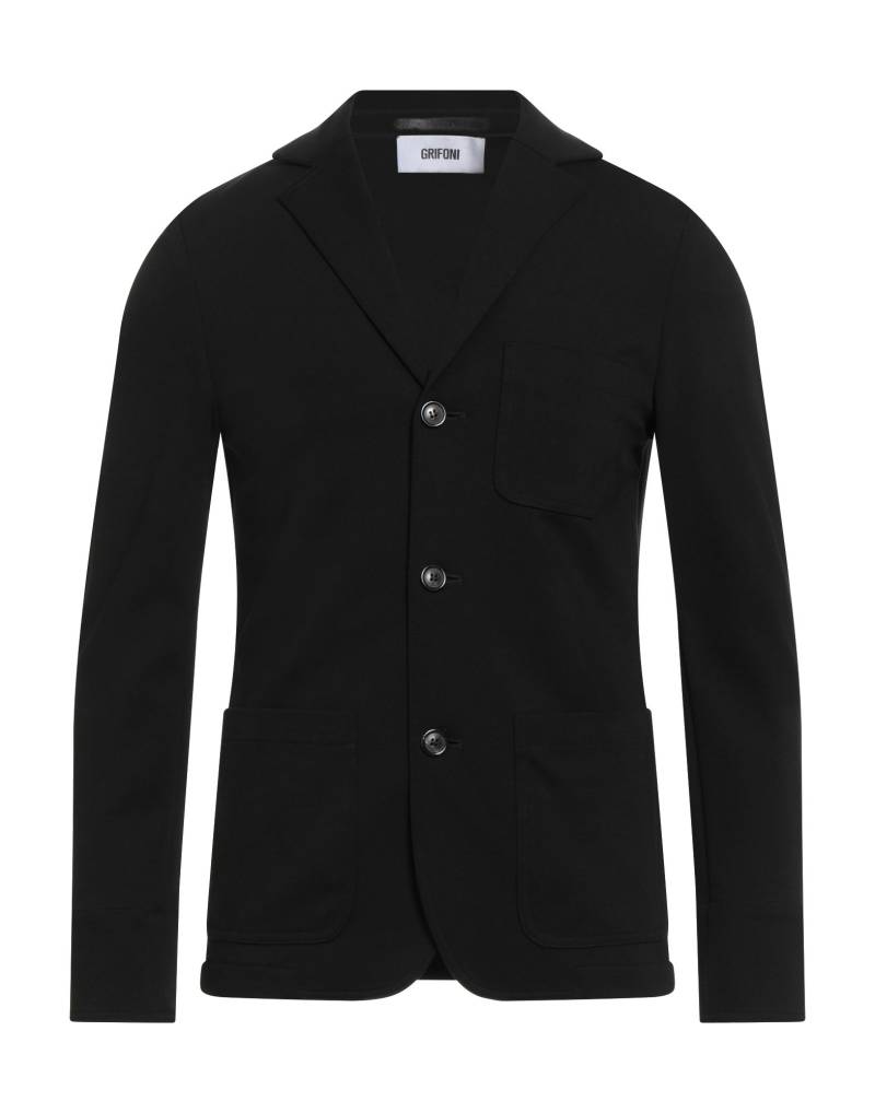 GRIFONI Blazer Herren Schwarz von GRIFONI