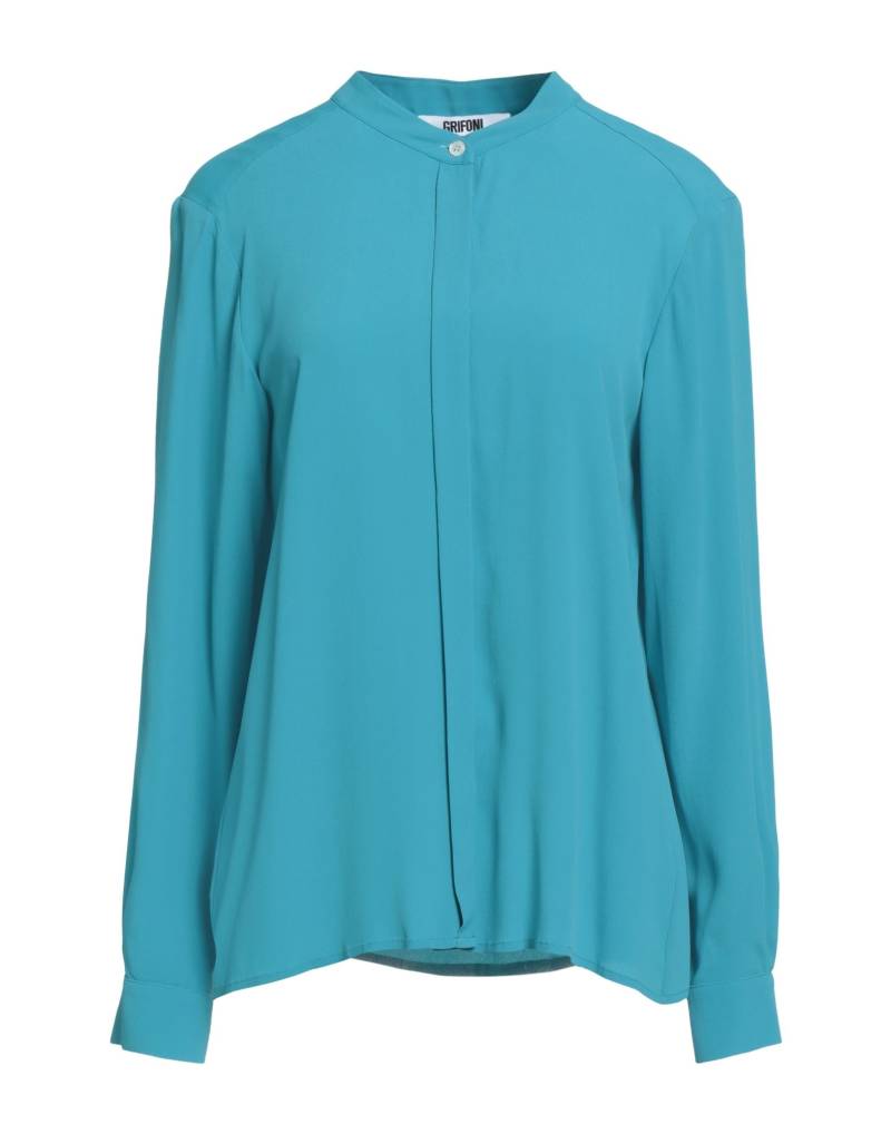 GRIFONI Hemd Damen Azurblau von GRIFONI