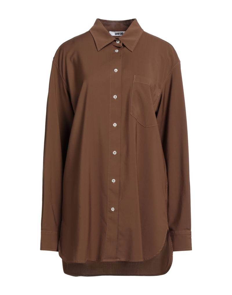 GRIFONI Hemd Damen Braun von GRIFONI