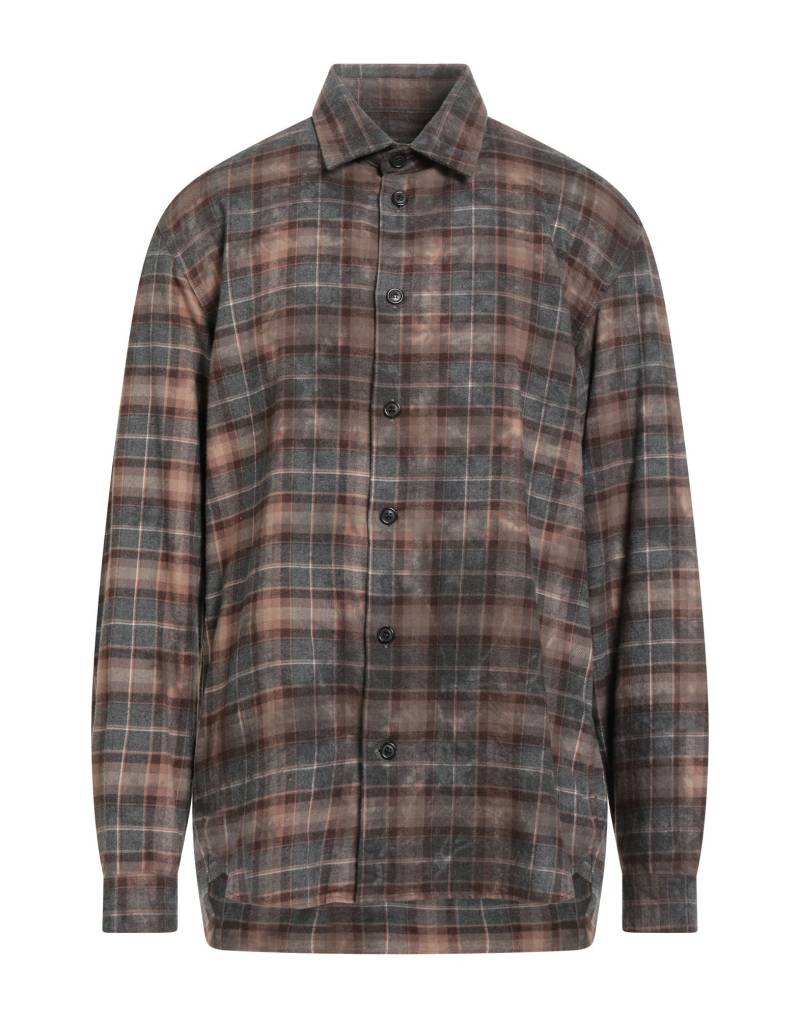 GRIFONI Hemd Herren Braun von GRIFONI