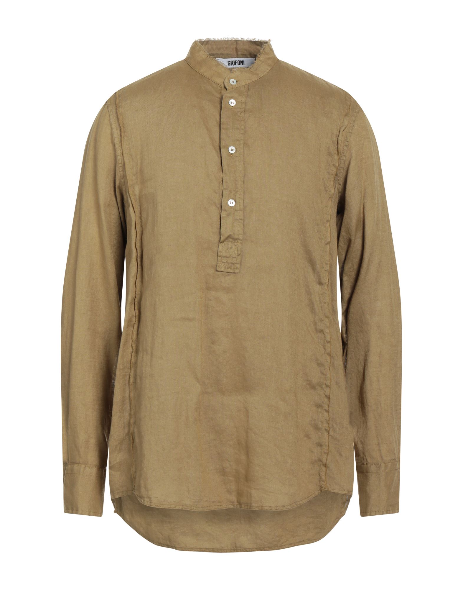 GRIFONI Hemd Herren Khaki GRIFONI Hemd Herren Khaki von GRIFONI