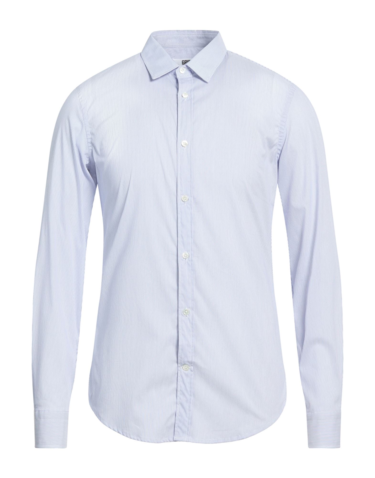 GRIFONI Hemd Herren Taubenblau von GRIFONI