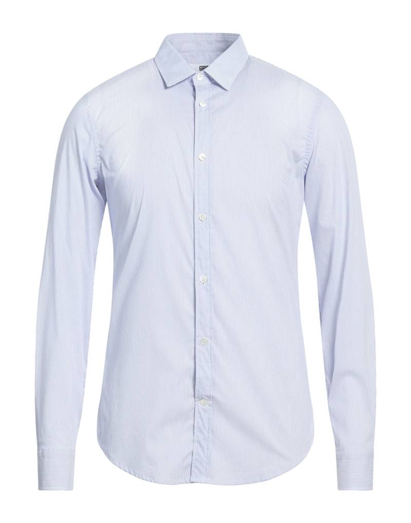 GRIFONI Hemd Herren Taubenblau von GRIFONI