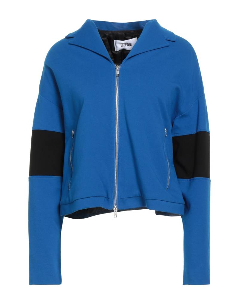 GRIFONI Jacke & Anorak Damen Blau von GRIFONI