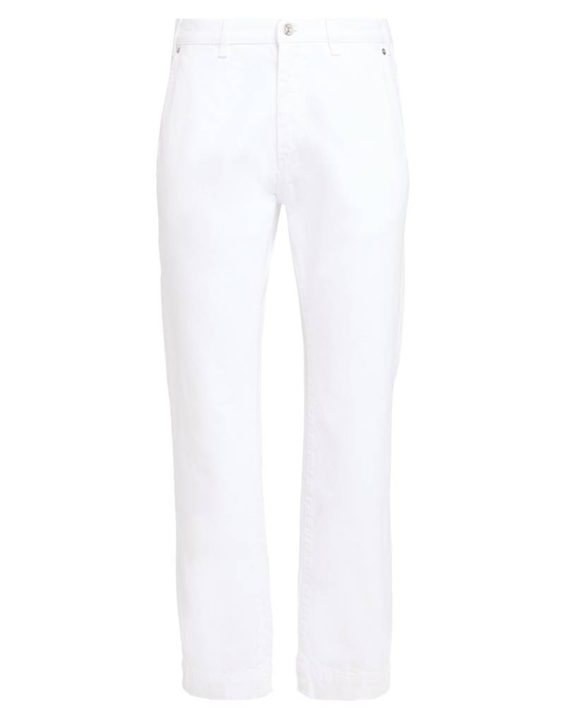 GRIFONI Jeanshose Herren Weiß von GRIFONI