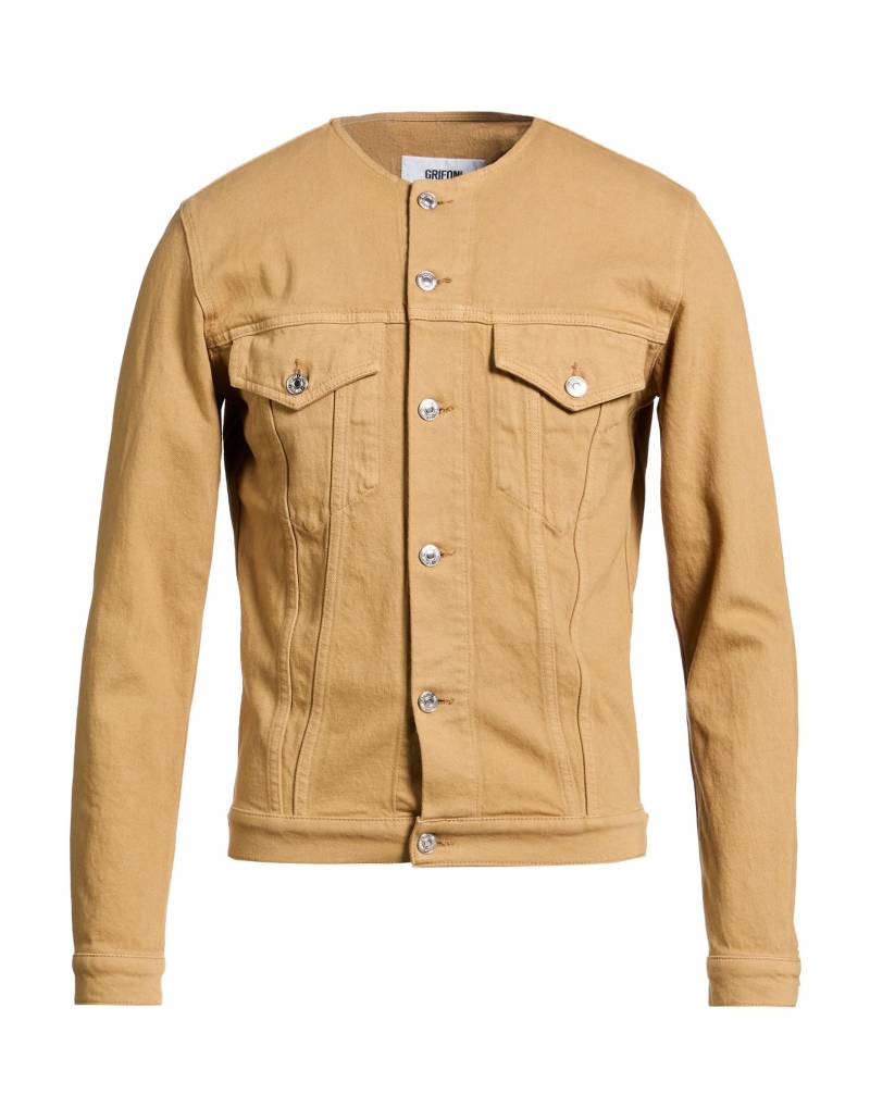 GRIFONI Jeansjacke/-mantel Herren Kamel von GRIFONI