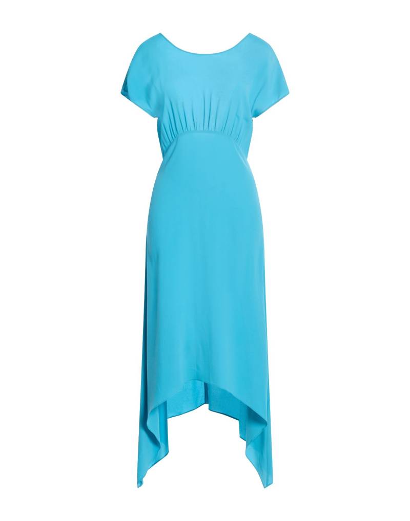 GRIFONI Midi-kleid Damen Azurblau von GRIFONI