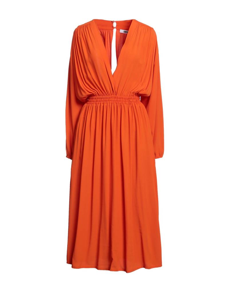 GRIFONI Midi-kleid Damen Orange von GRIFONI