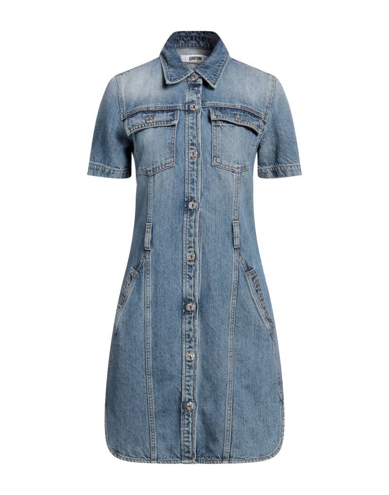 GRIFONI Mini-kleid Damen Blau von GRIFONI