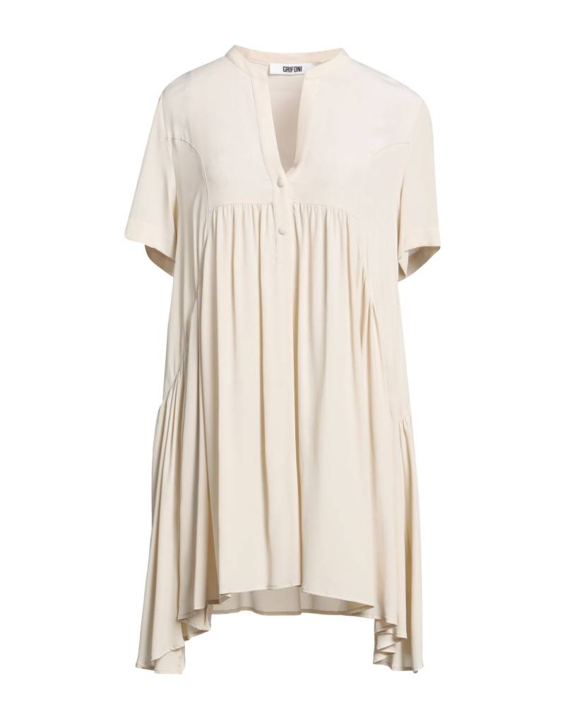 GRIFONI Mini-kleid Damen Cremeweiß von GRIFONI