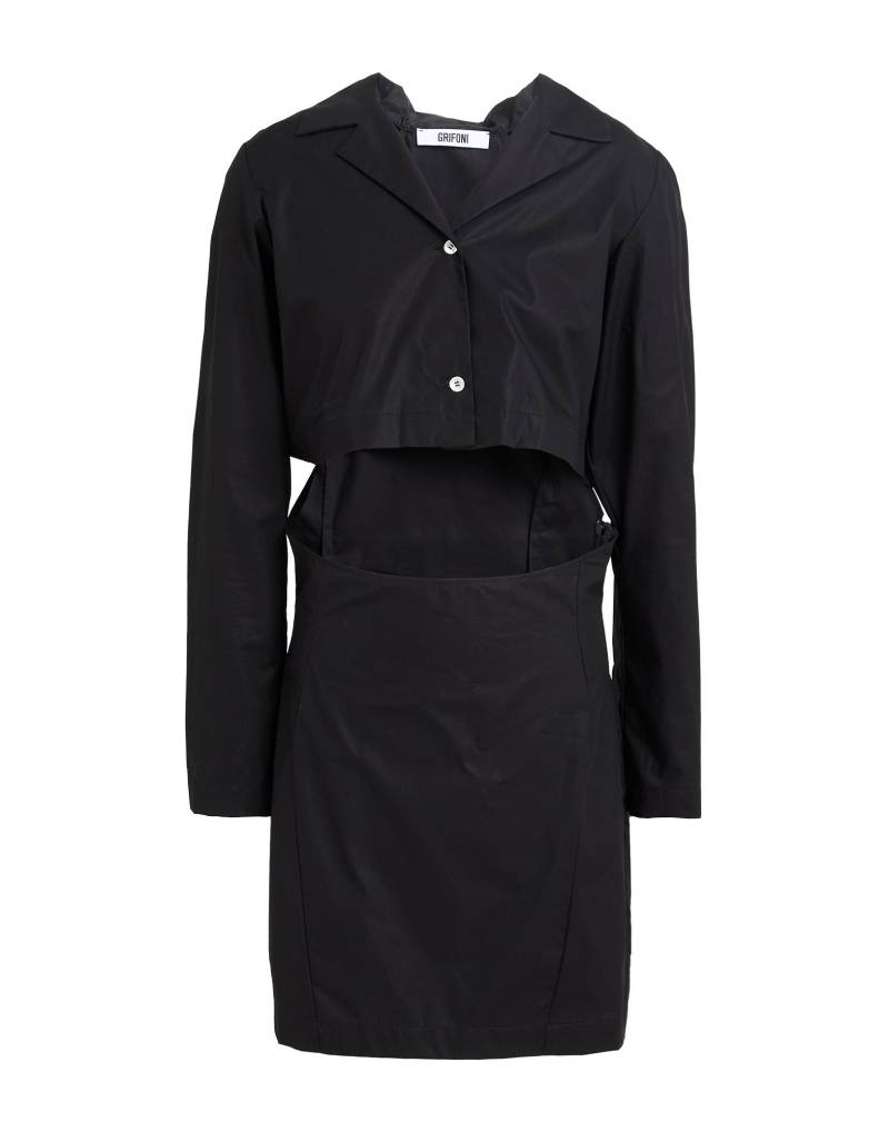 GRIFONI Mini-kleid Damen Schwarz von GRIFONI