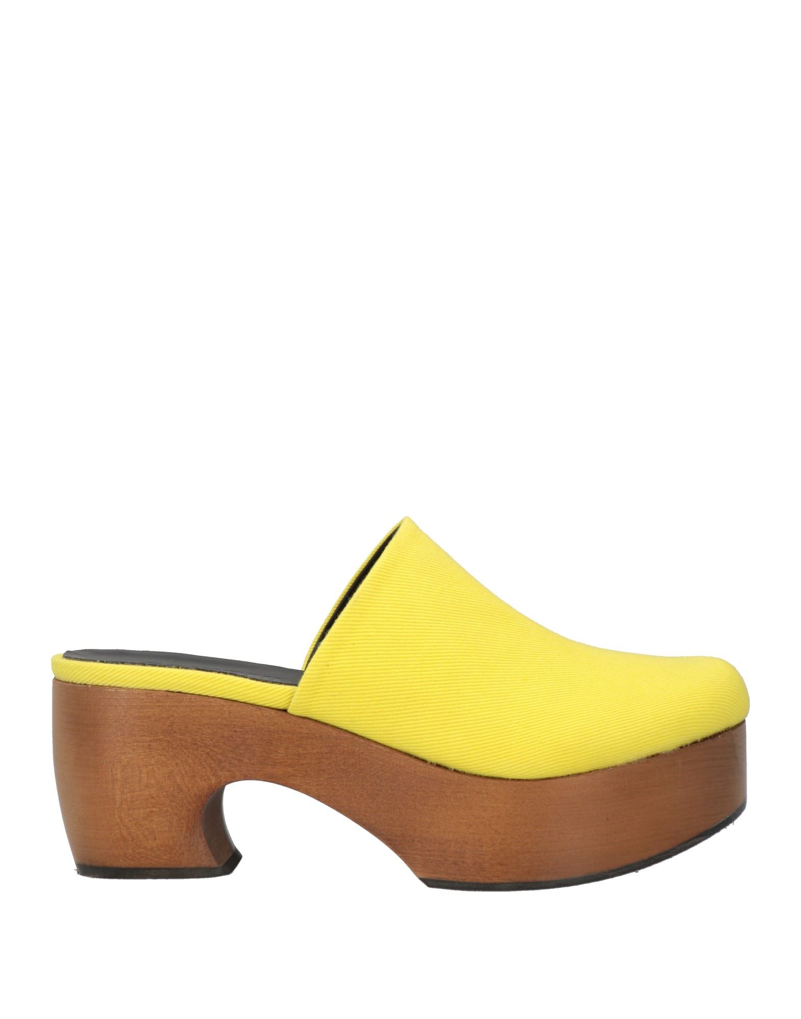 GRIFONI Mules & Clogs Damen Gelb von GRIFONI