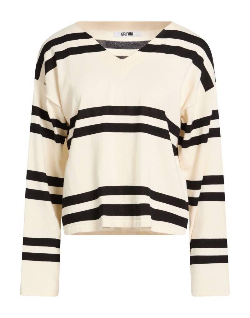 GRIFONI Pullover Damen Cremeweiß von GRIFONI