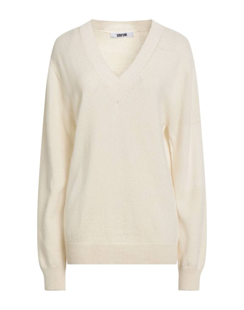 GRIFONI Pullover Damen Cremeweiß von GRIFONI