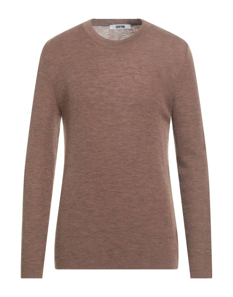 GRIFONI Pullover Herren Kamel von GRIFONI
