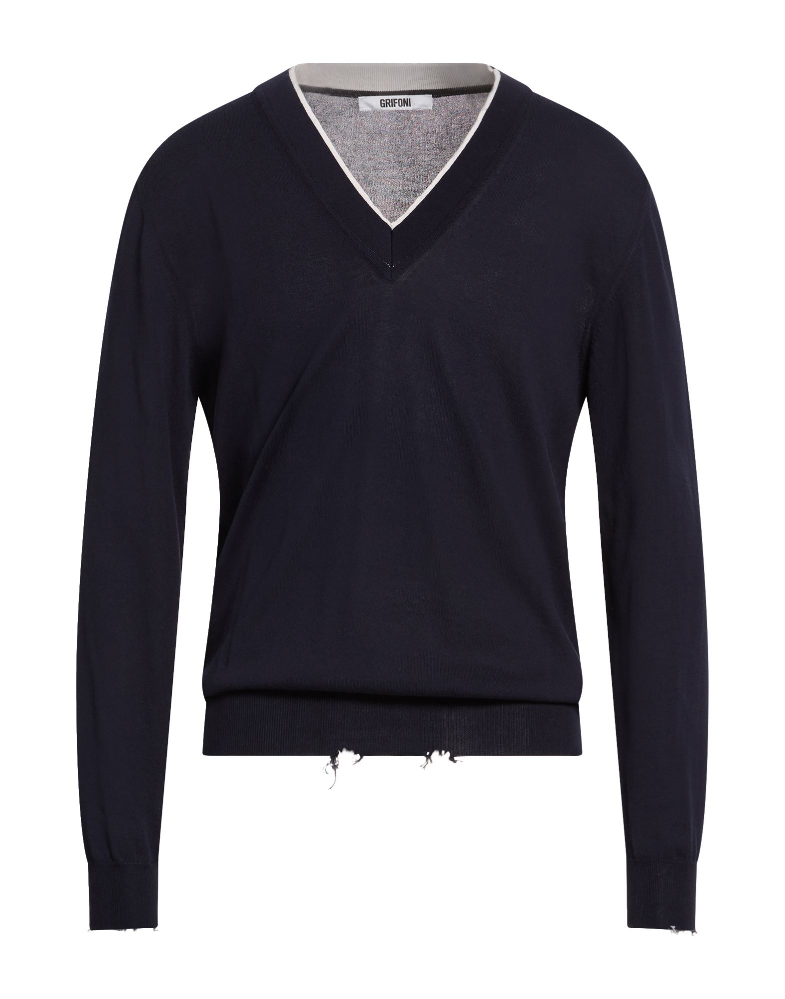 GRIFONI Pullover Herren Marineblau von GRIFONI