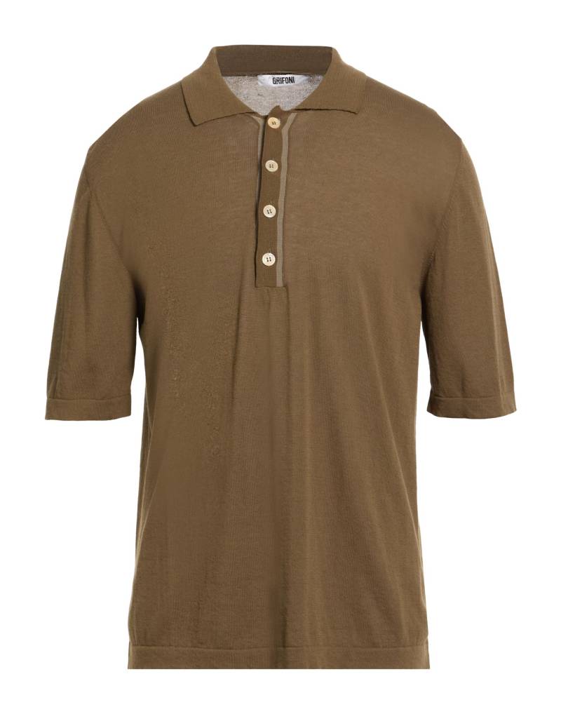 GRIFONI Pullover Herren Militärgrün von GRIFONI