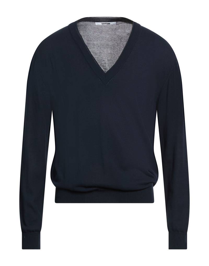 GRIFONI Pullover Herren Nachtblau von GRIFONI