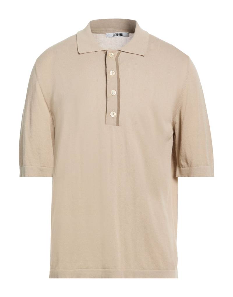 GRIFONI Pullover Herren Sand von GRIFONI