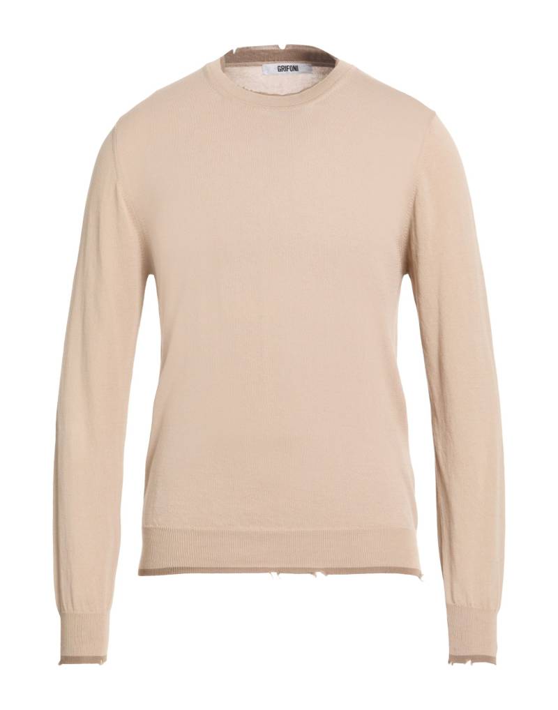 GRIFONI Pullover Herren Sand von GRIFONI