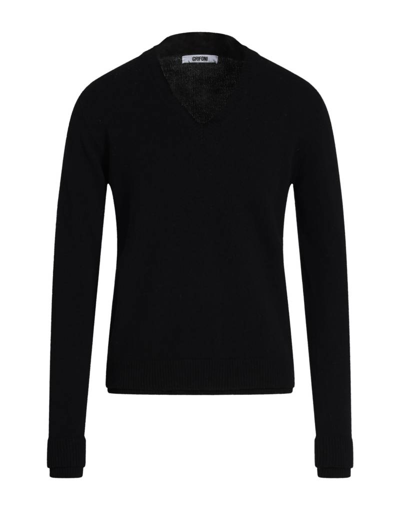 GRIFONI Pullover Herren Schwarz GRIFONI Pullover Herren Schwarz von GRIFONI