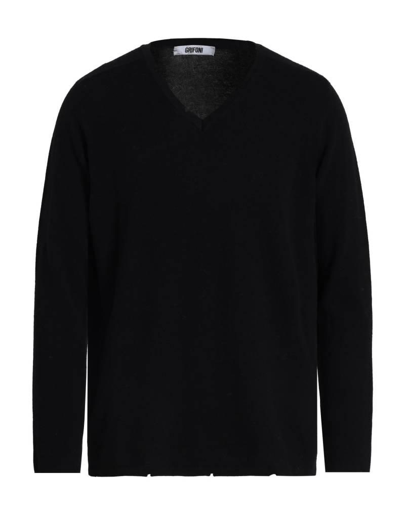 GRIFONI Pullover Herren Schwarz GRIFONI Pullover Herren Schwarz von GRIFONI