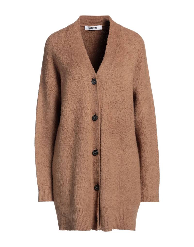 GRIFONI Strickjacke Damen Kamel von GRIFONI
