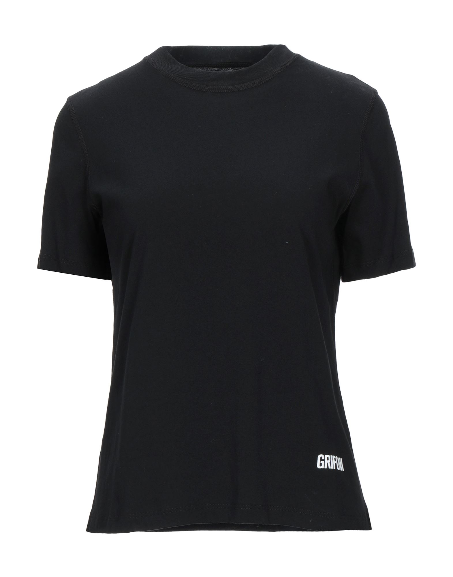GRIFONI T-shirts Damen Schwarz GRIFONI T-shirts Damen Schwarz von GRIFONI